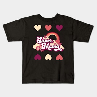 Super Mama Mother's day Kids T-Shirt